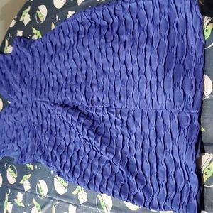 Women's dress clothes purple blue